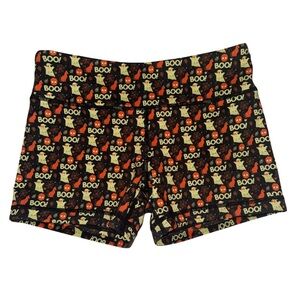 IAB MFG Halloween Ghosts & Cats No Ride Booty Shorts 3” Inseam Sz 6 Orig $50